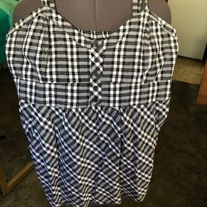 Plaid torrid tank
